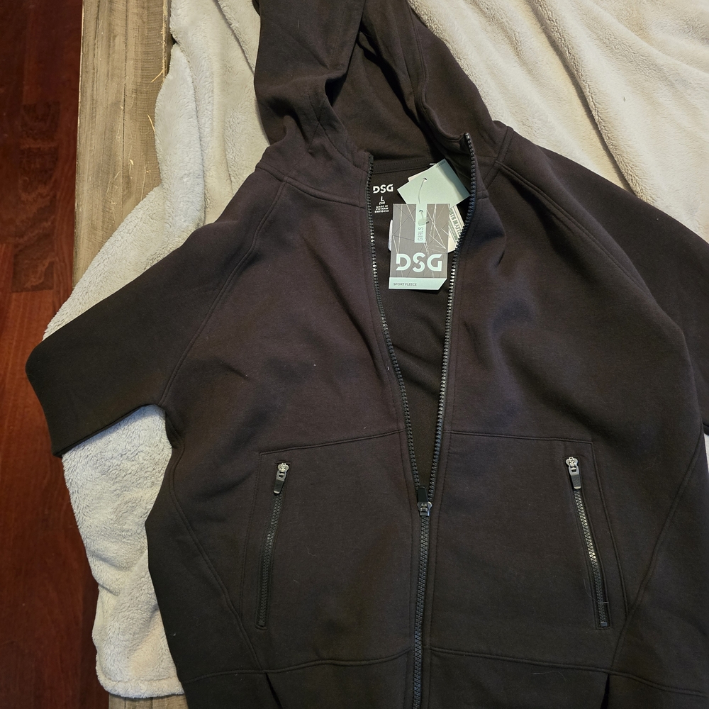 DSG Black Hoodie Sweater